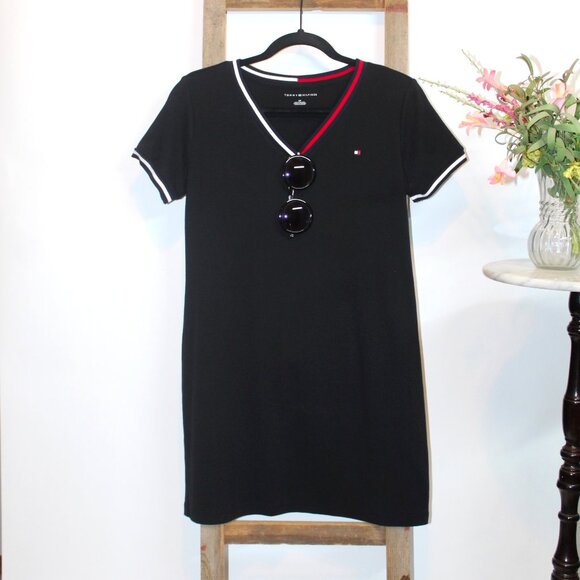 Tommy Hilfiger V-Neck Polo Dress - Picture 9 of 9